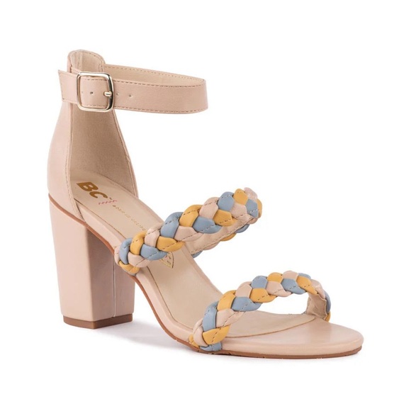 NEW Seychelles BC Wanna Be Heels in Blush Multi Size 8.5 - Picture 2 of 12